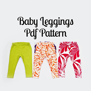 Mamma Can Do It Baby Leggings Sewing Pattern