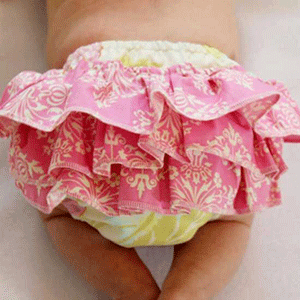 Mamma Can Do It Ruffled Diaper Cover Sewing Pattern