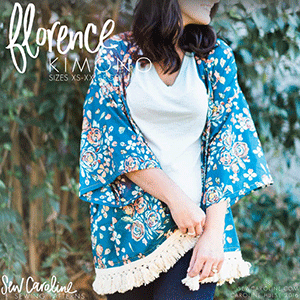Sew Caroline Florence Kimono Sewing Pattern