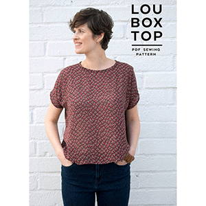 Sew DIY Lou Box Top Sewing Pattern