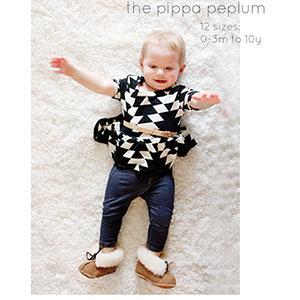 See Kate Sew Pippa Peplum Sewing Pattern