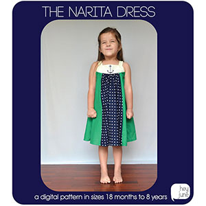 Hey June Narita Dress Sewing Pattern