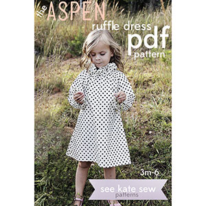 See Kate Sew Aspen Ruffle Dress Sewing Pattern